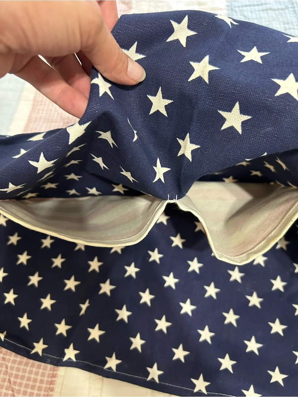Kay Dee Designs Patriotic Star & Stripe Apron with Red Ties